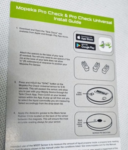 Индикатор уровня газа в баллонах Moreka pro Индикатор уровня газа в баллонах Moreka pro